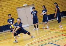 女子バレー部