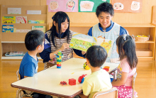 子ども達との触れ合いがいっぱい